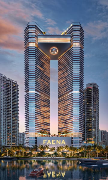 Faena Residences Miami — Two Iconic Towers on the Miami River