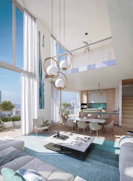 Penthouse Double-Height Living