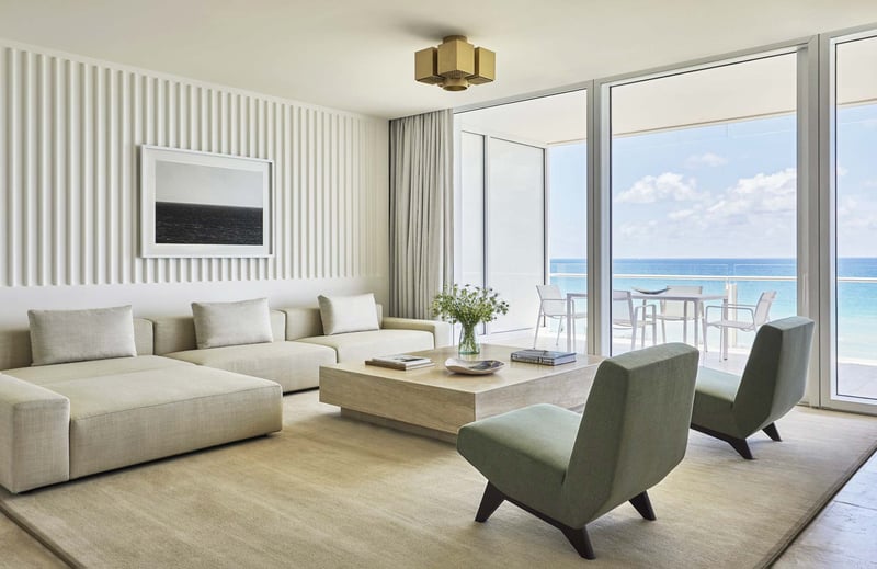 Surf House living room