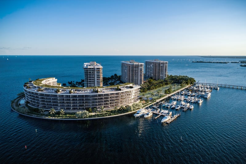 Vita at Grove Isle exterior daytime