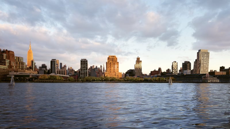 The Cortland exterior facade in West Chelsea