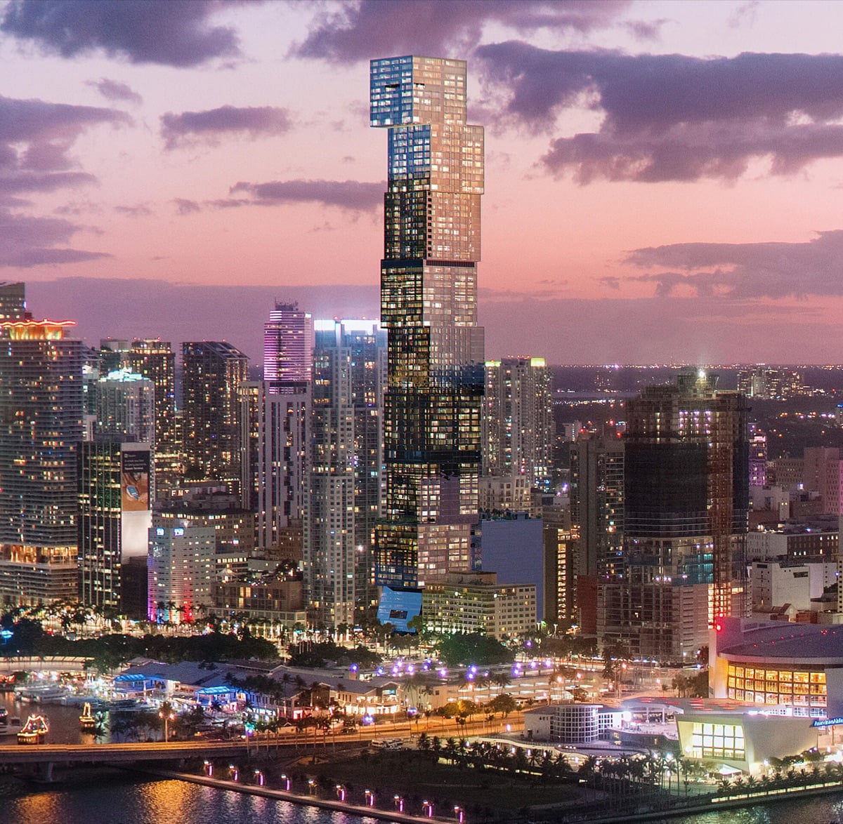 Miami skyline